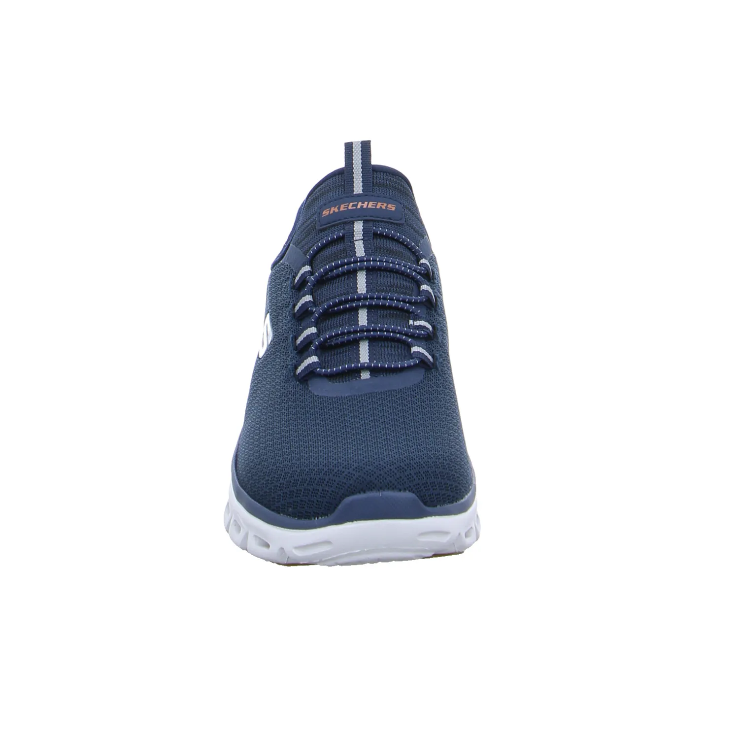 SKECHERS Halbschuhe Sneaker Stoff Blau Synthetik