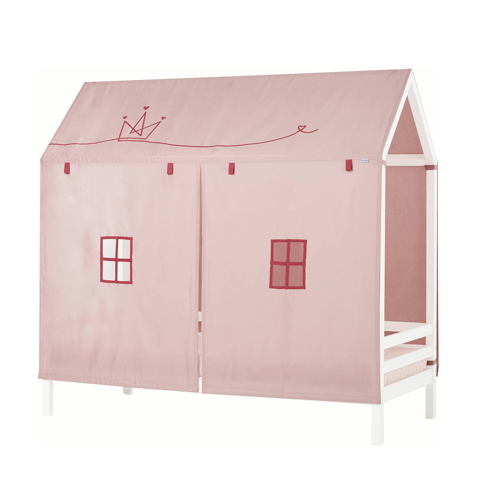 Hoppekids gordijn huisbed Princes (90x200 cm)
