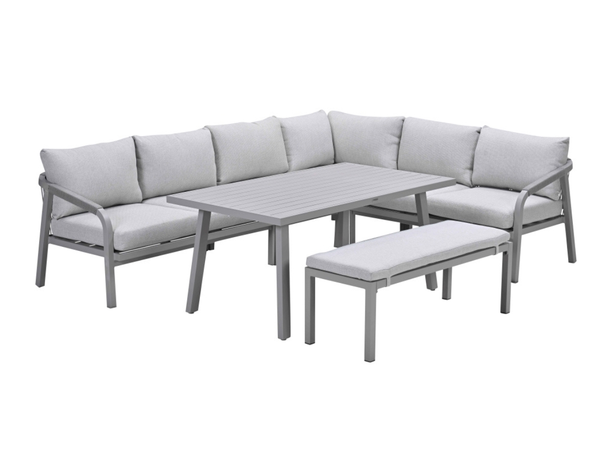 Garden Impressions Monti lounge-diningset - Taupe