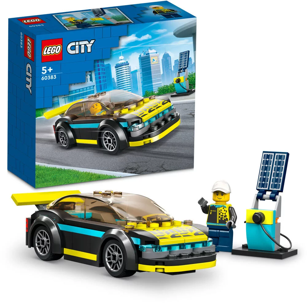 LEGO®CITY 60383 - LA VOITURE DE SPORT ELECTRIQUE