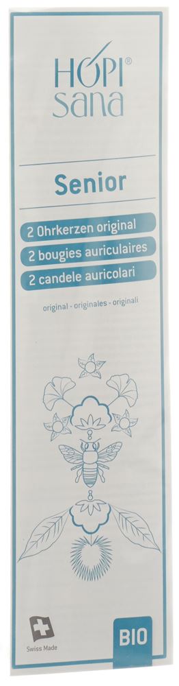 Hopisana Ohrenkerzen<br>2 Stück, blau Geräusche