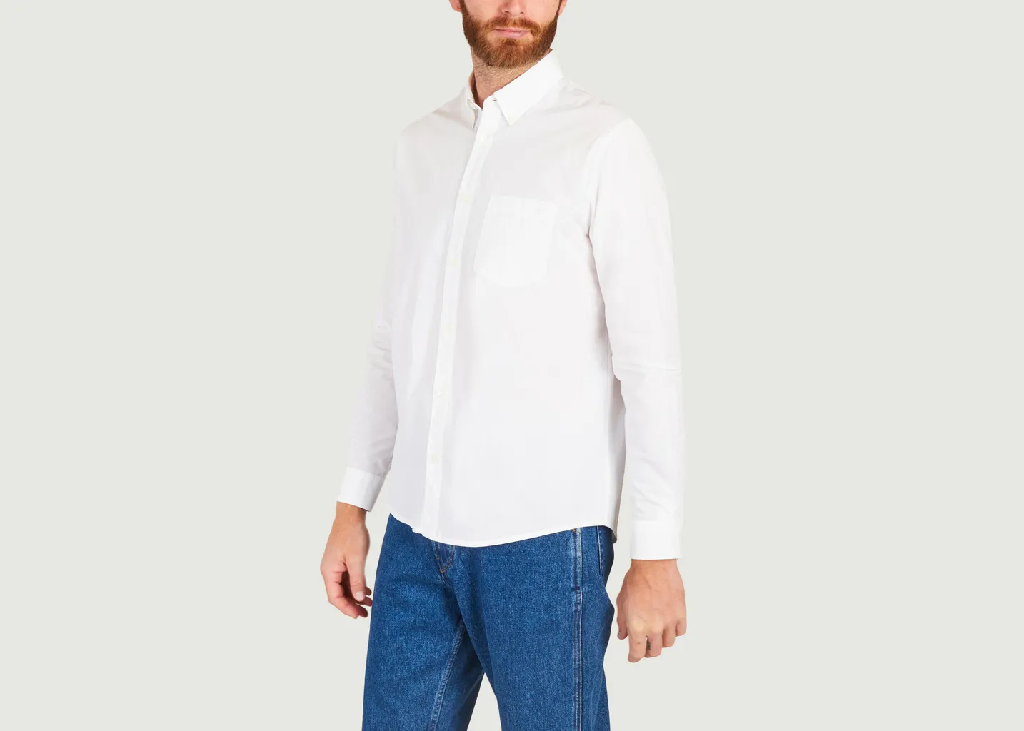 Chemise edouard logo A.P.C.