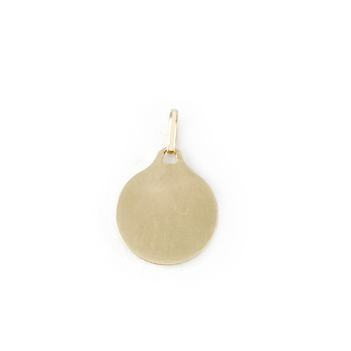 Pendentif AUGIS d'occasion or 750 jaune rubis synthétiques