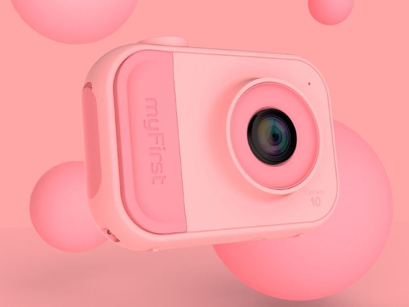 myFirst Kinderkamera Camera 10 Pink Mini-Digitalkamera für Kinder