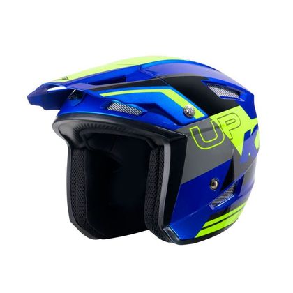 Casque trial Kenny TRIAL UP GRAPHIC 2025 - Bleu / Jaune