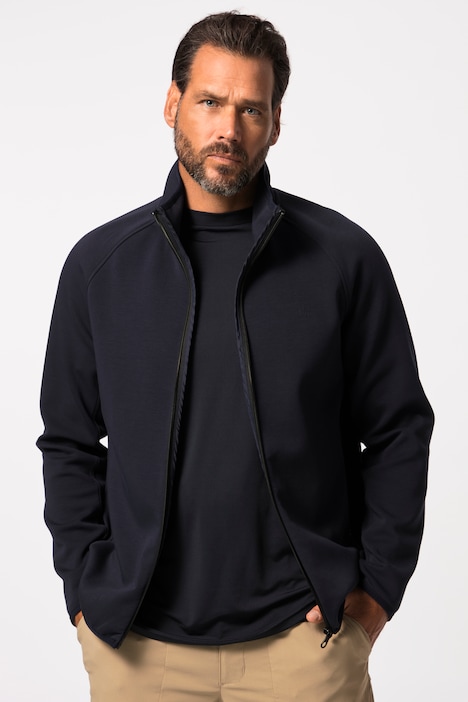JAY-PI Sweatjacke FLEXNAMIC®, Golf, Scuba-Qualität, Stehkragen