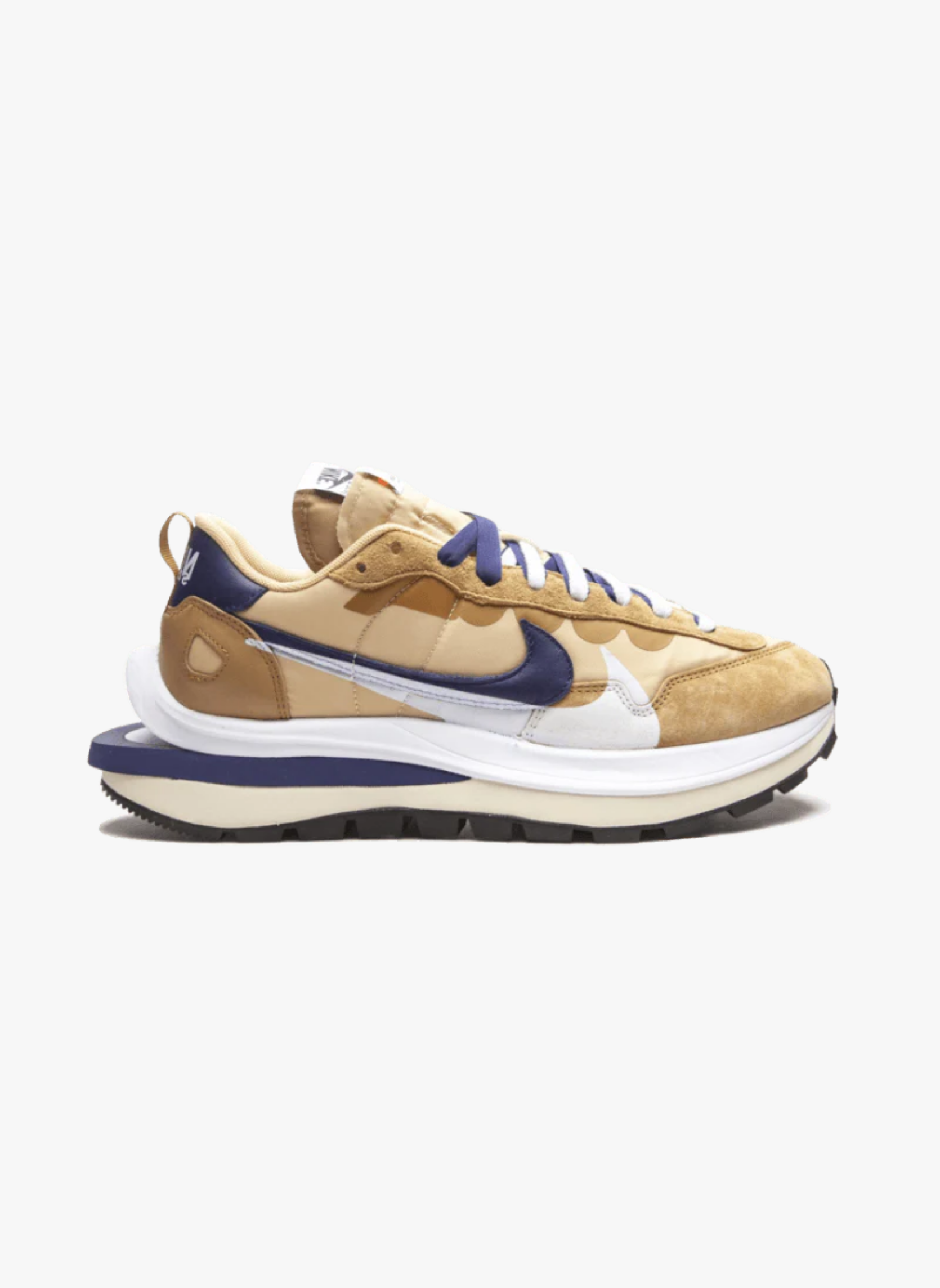 Vaporwaffle sacai tan navy | Bleu
