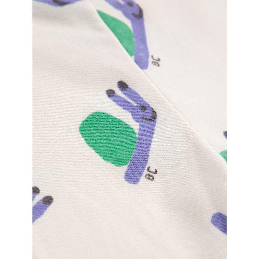 Køb Bobo Choses Offwhite Funny Snail All Over Leggings
