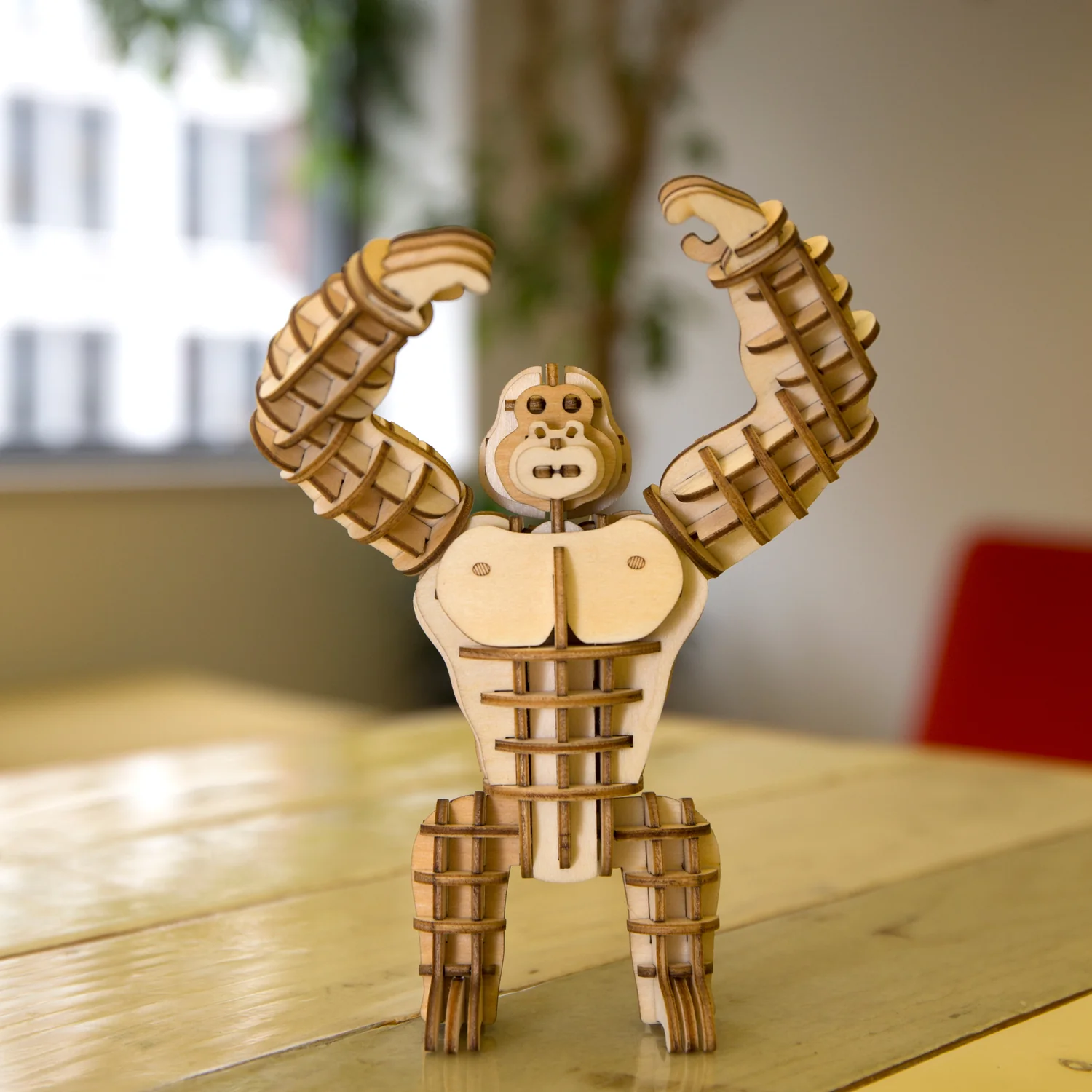 Gorilla 3D Wooden Puzzle