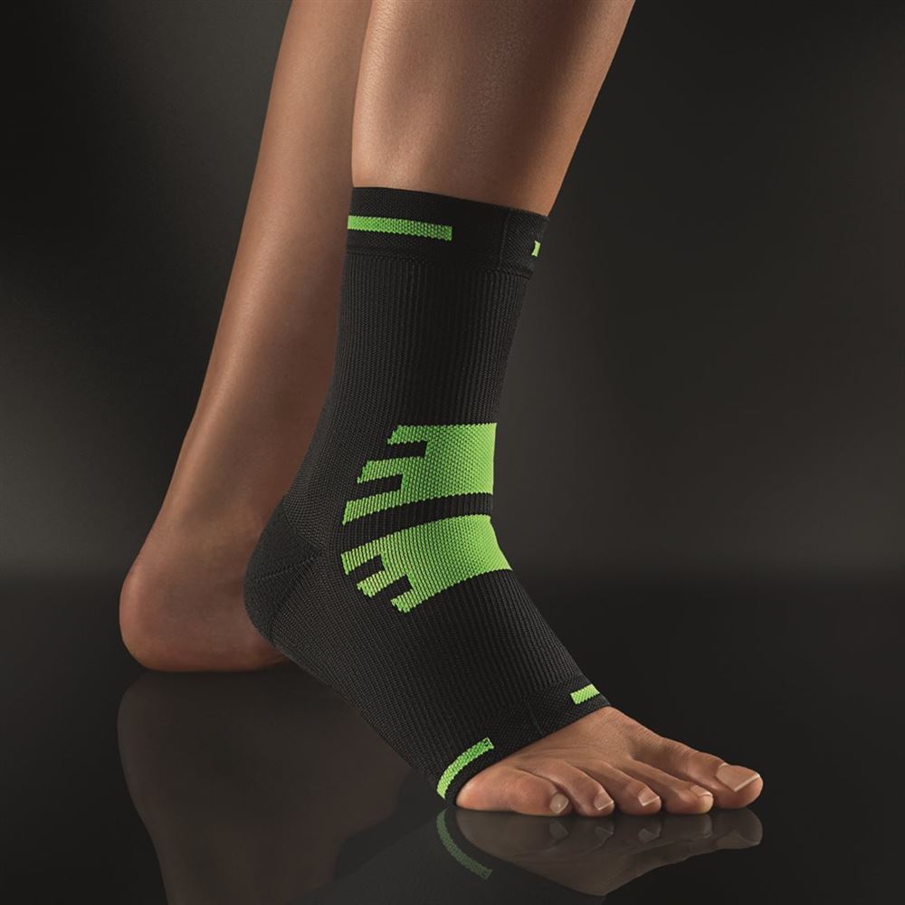 ACTIVECOLOR ActiveColor Sport Knöchelbandage XXL schwarz/grün 1 Stk