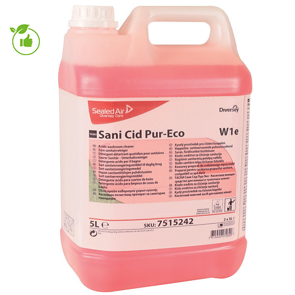 Nettoyant sanitaires détartrant Taski Sani Cid Pur-Eco 5 L