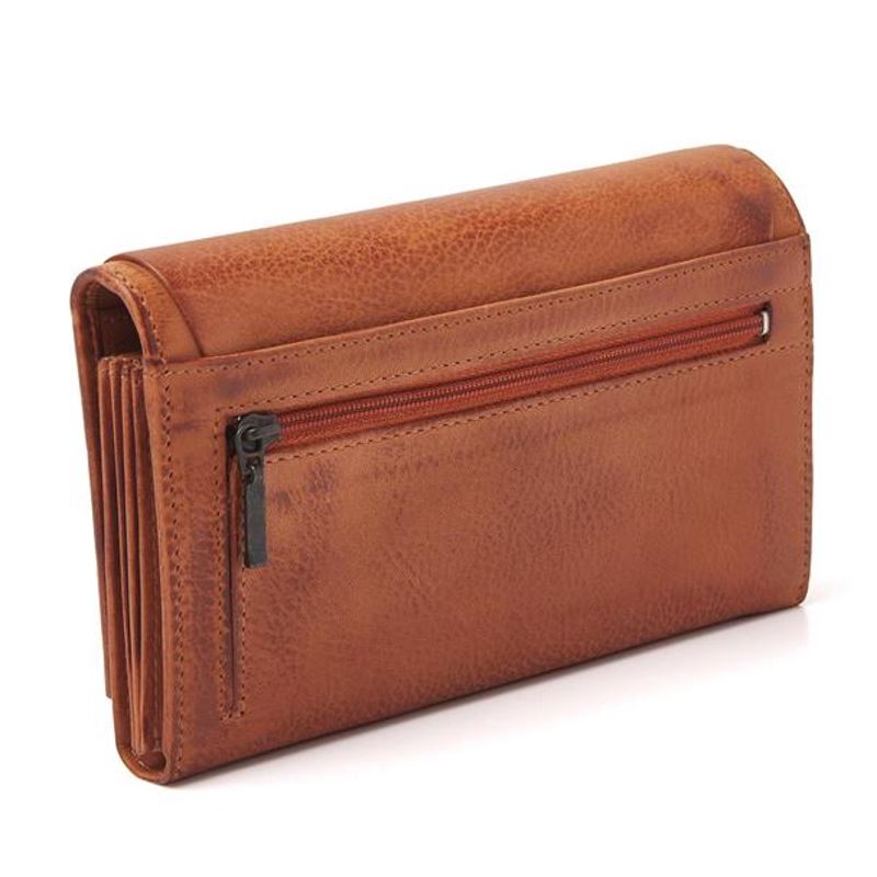 dR Amsterdam Tampa Damesportemonnee 93129 Camel