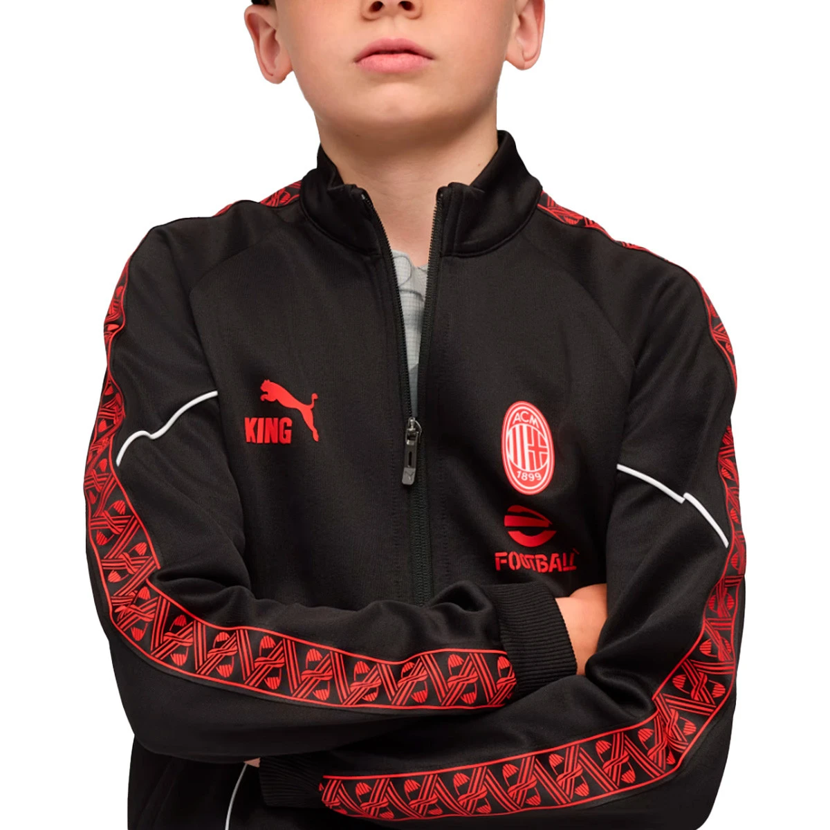 Casaco Puma AC Milan Pre-Match 2025-2026 Criança