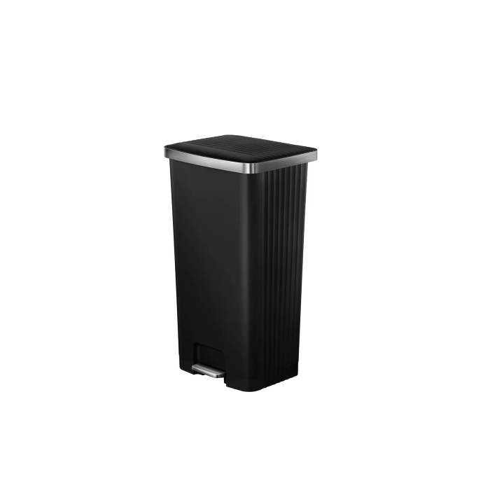 EKO Hana 2 pedaalemmer 90 liter zwart (VB638890Z)