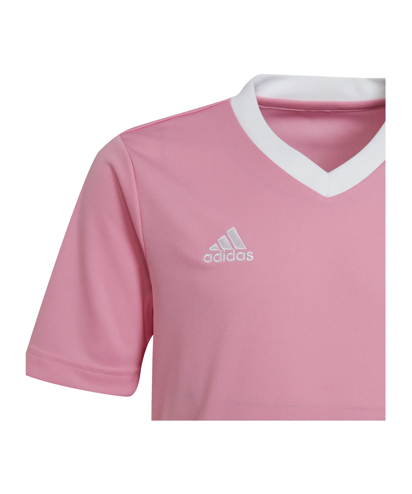 adidas Entrada 22 Trikot Kids Rosa Weiss