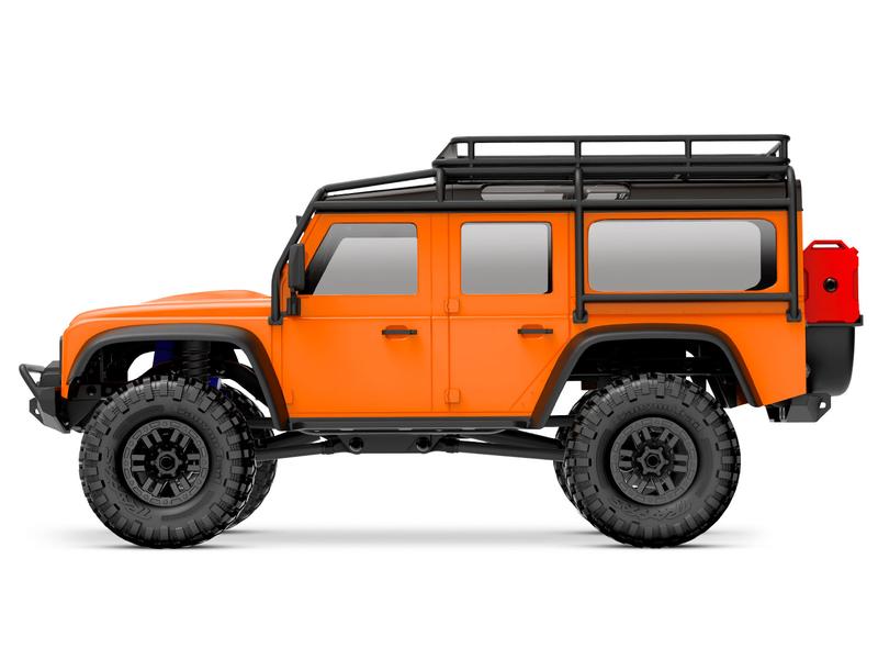 Traxxas Scale Crawler TRX-4M Land Rover Defender Orange, RT TRX-4 Performance im Mini-Format
