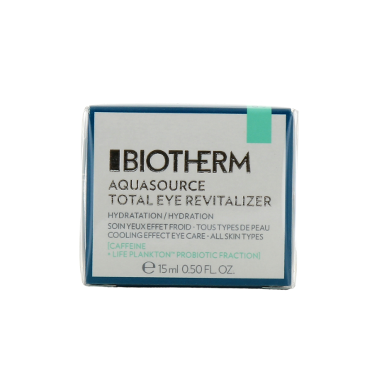Soin contour des yeux Biotherm Aquasource total eye revitalizer