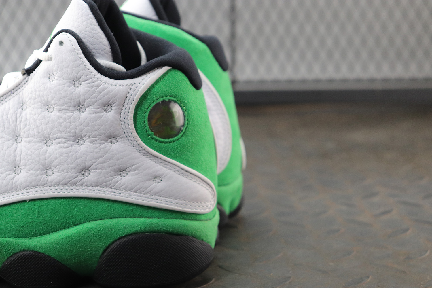 Jordan 13 Retro White Lucky Green