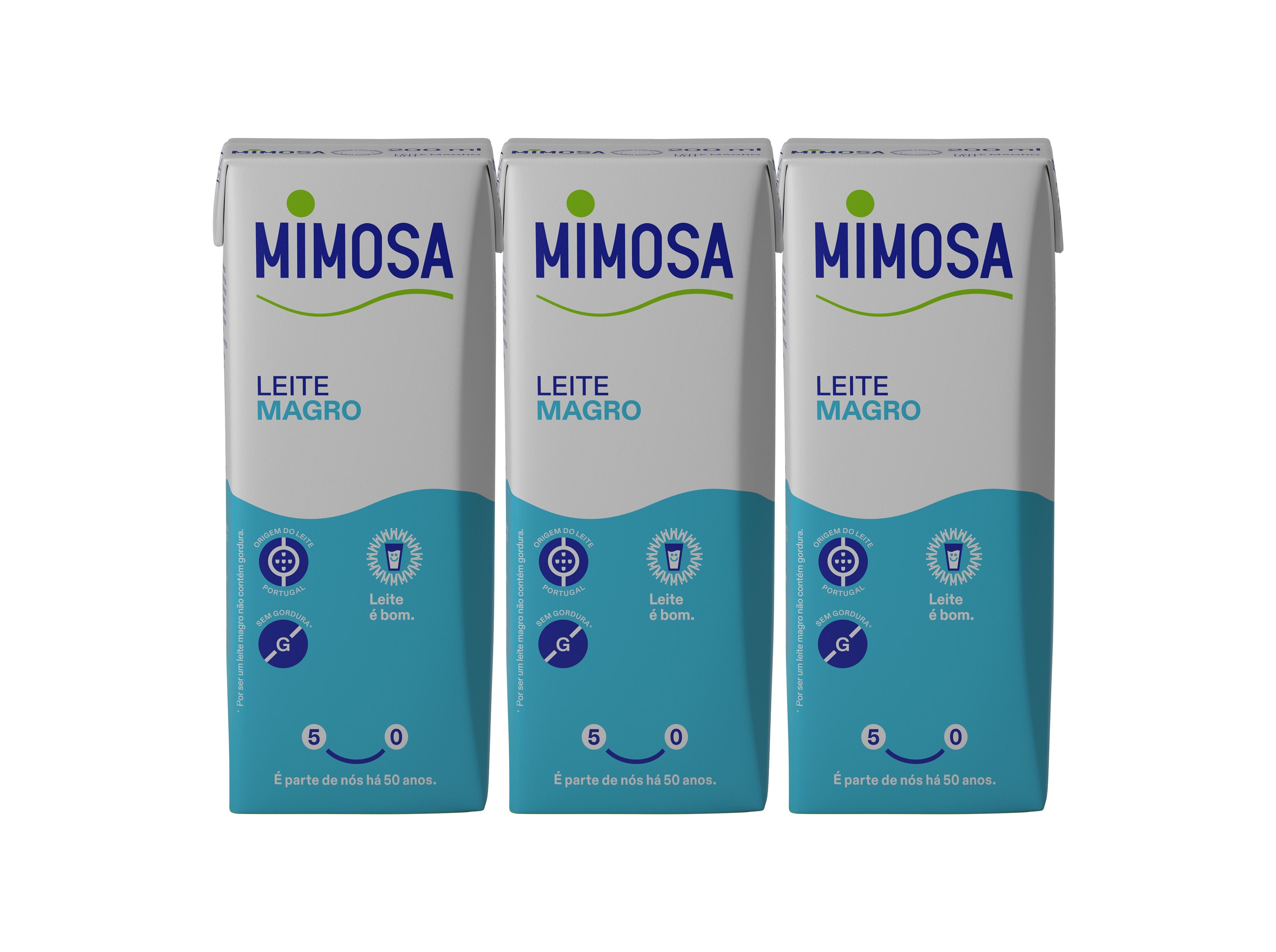 LEITE MIMOSA UHT MAGRO 3X200ML