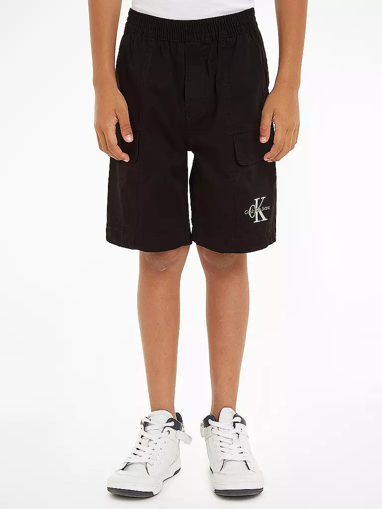 CALVIN KLEIN JEANS Jungen Bermuda  schwarz