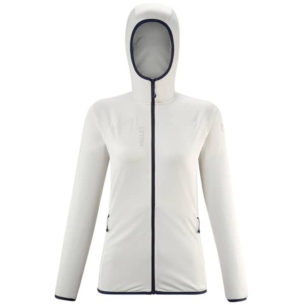 Veste polaire randonnée MILLET LOKKA HOODIE III W FOGGY FOGGY DEW