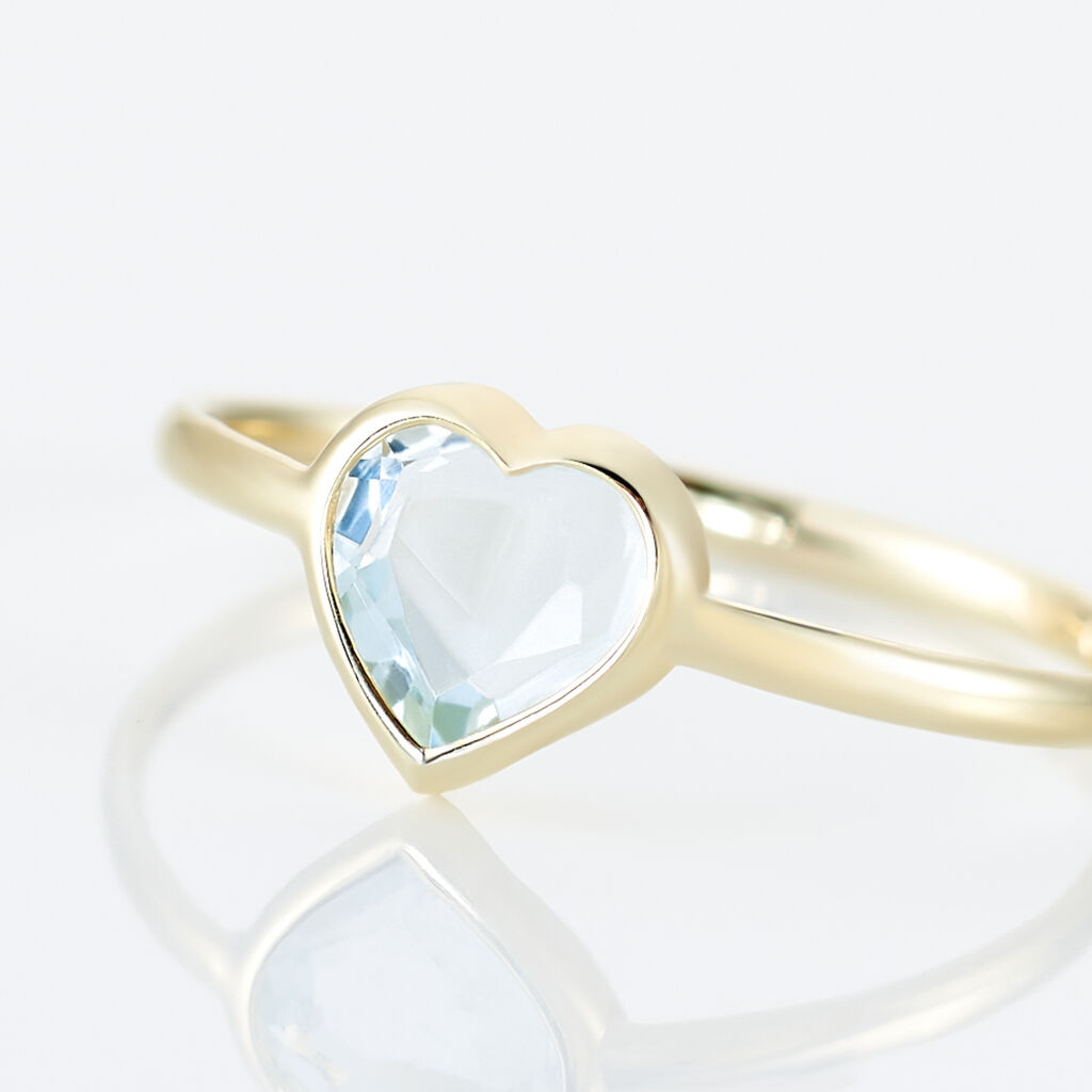 Bague Marsie Or Jaune Topaze