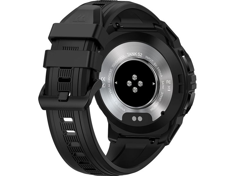 Kospet Smartwatch Tank S2 Schwarz Smartwatch
