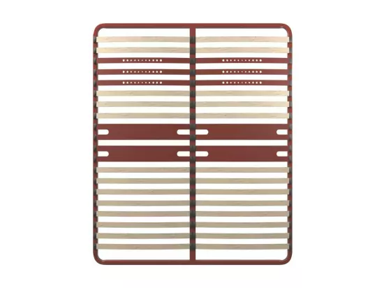 Cadre à lattes morphologique 5 zones Bultex 140x190