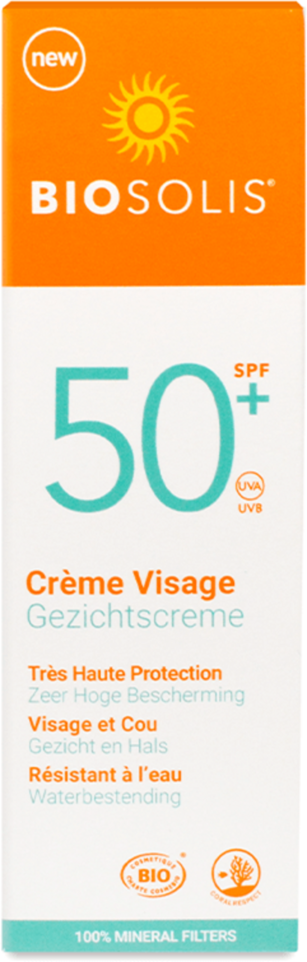 Biosolis  Sonnencreme Gesicht LSF 50+, 50 ml