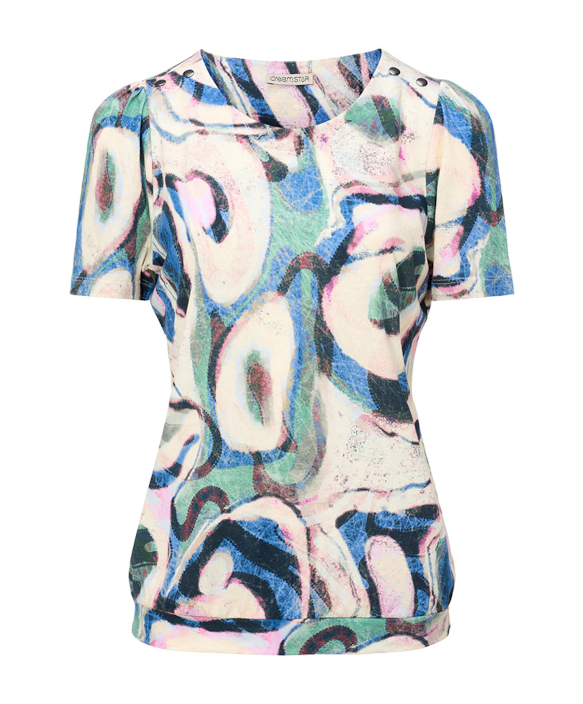 Dreamstar Dames T-shirt multicolor