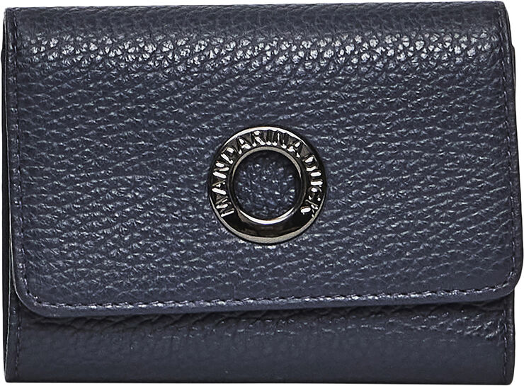 Mandarina Duck MELLOW LEATHER WALLET / DRESS BLUE Dress blue