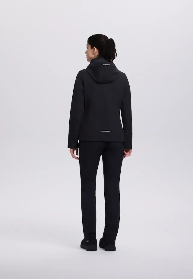 Icepeak Softshelljacke »BRENHAM« mit Kapuze winddicht, wasserabweisend, atmungsaktiv, mit abnehmbarer Kapuze