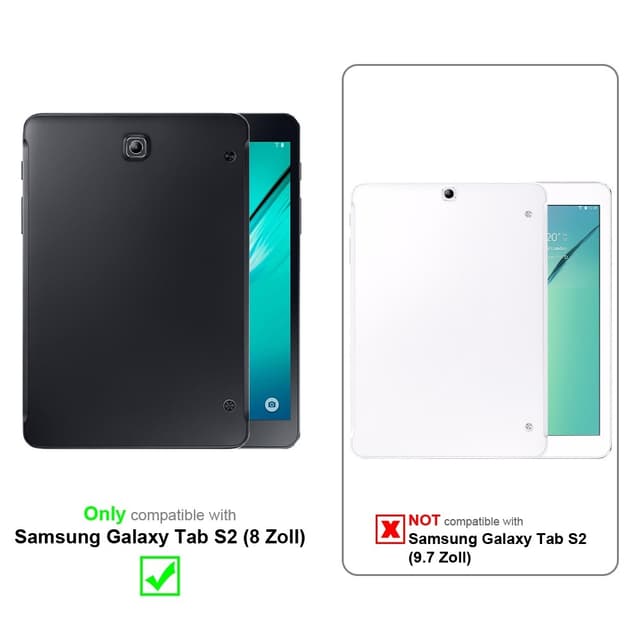 Samsung Galaxy Tab S2 (8 tomme) 3x Skærmbeskytter