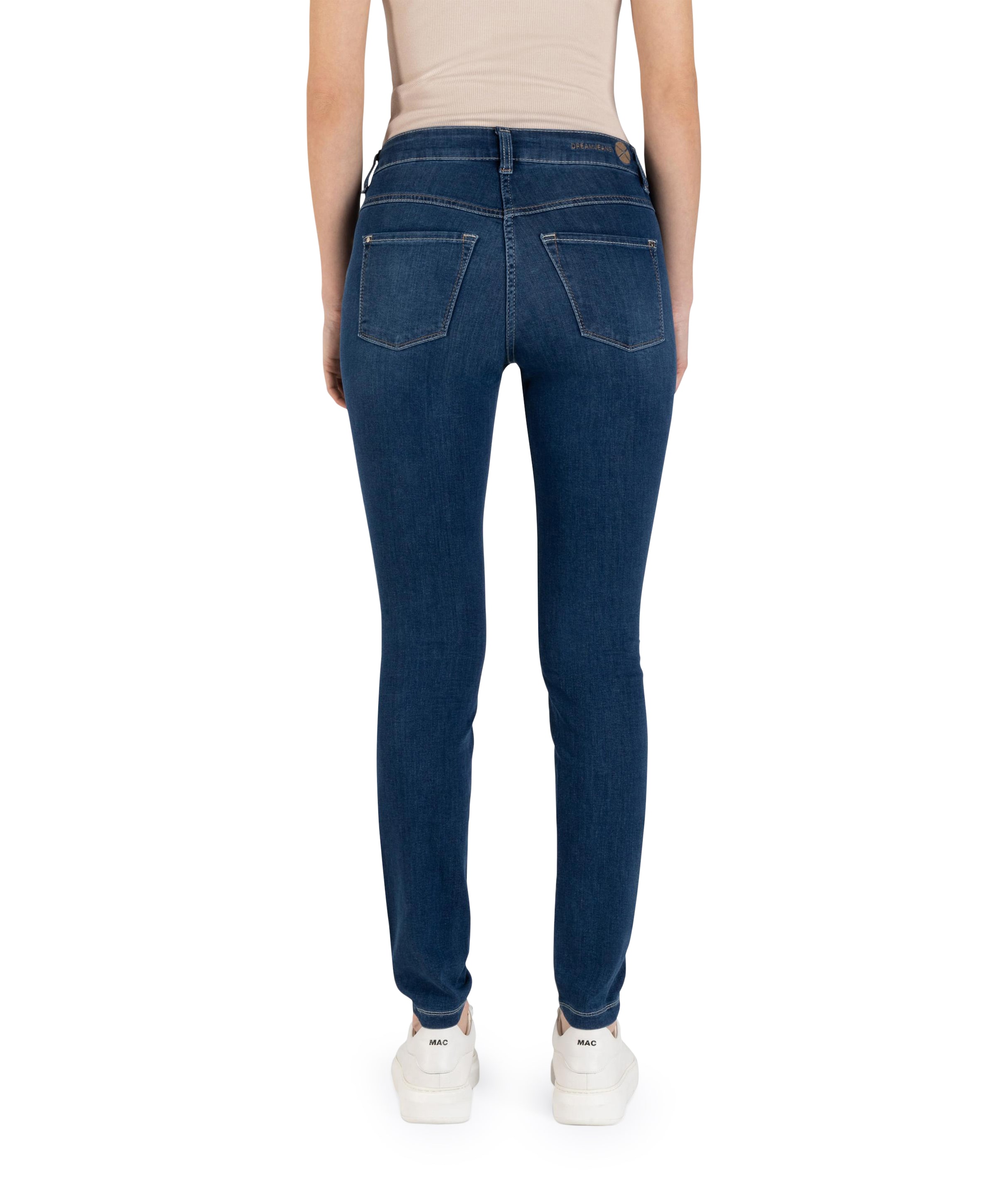MAC DREAM SKINNY dames jeans blauw