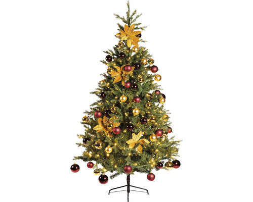 Kunstkerstboom, Lafiora Salzburg, verlicht, H 185 cm, groen, incl. LED