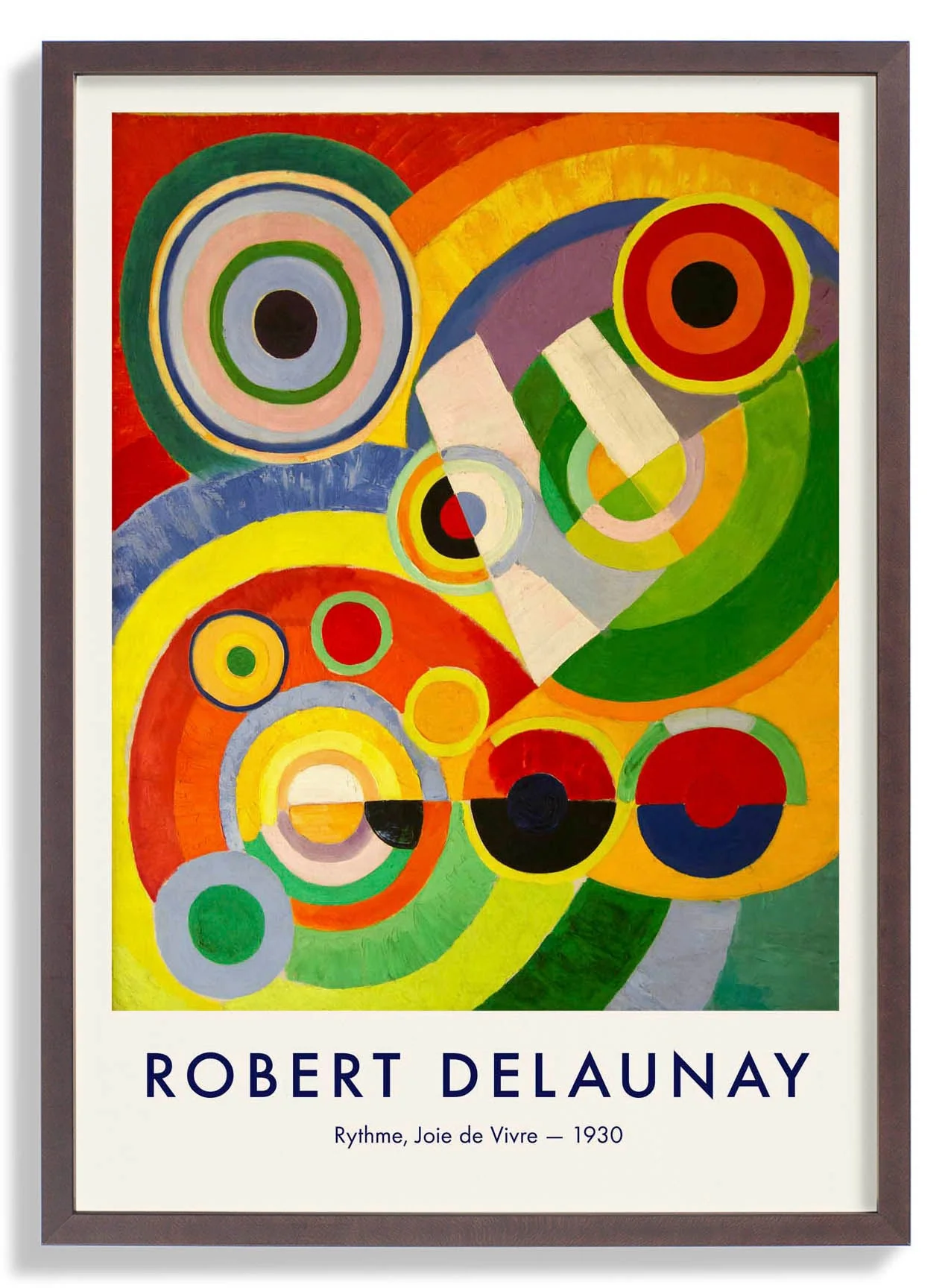 Rythme, Joie de Vivre von Robert Delaunay