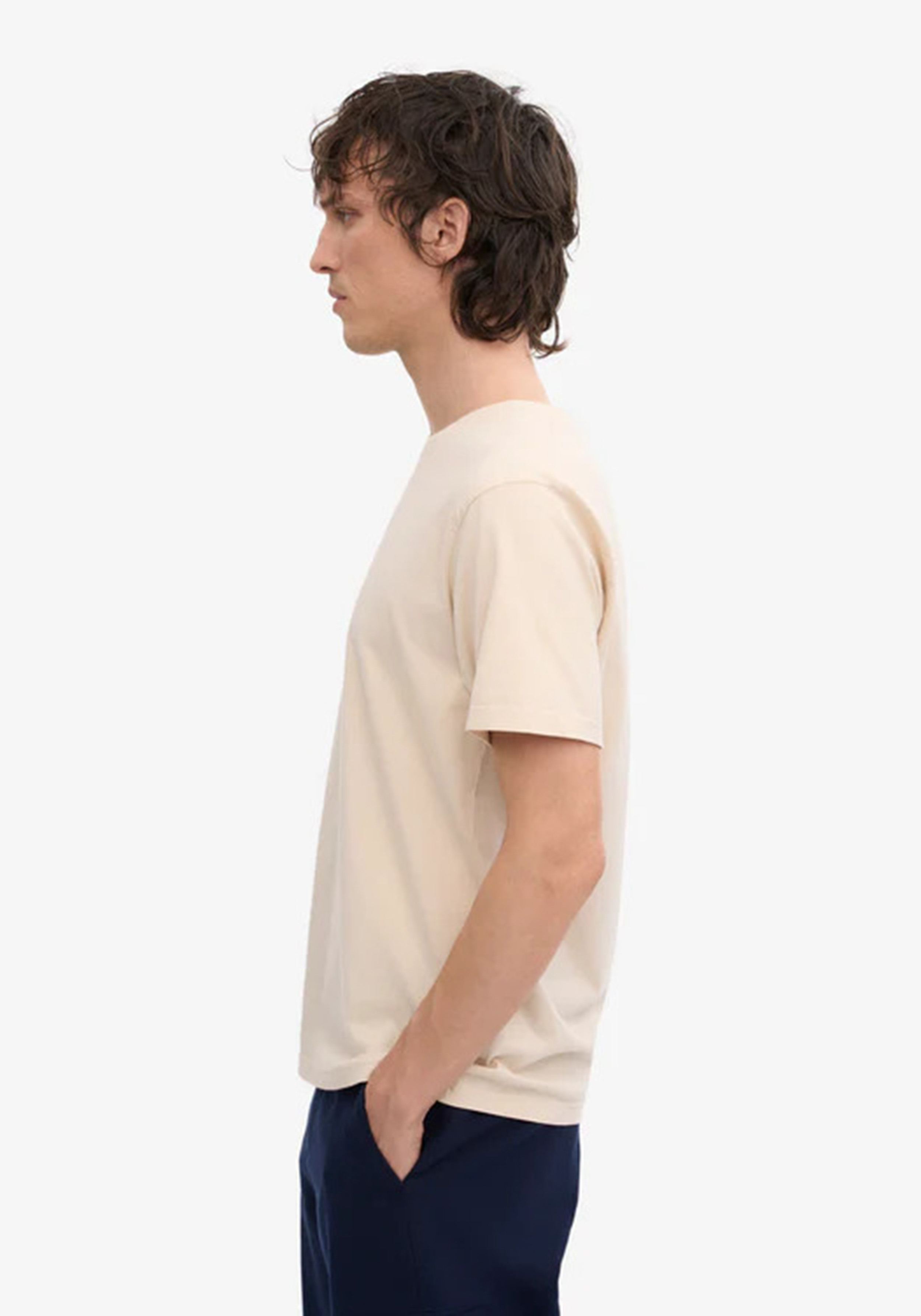 Colorful Standard Herren-T-Shirt Ivory White