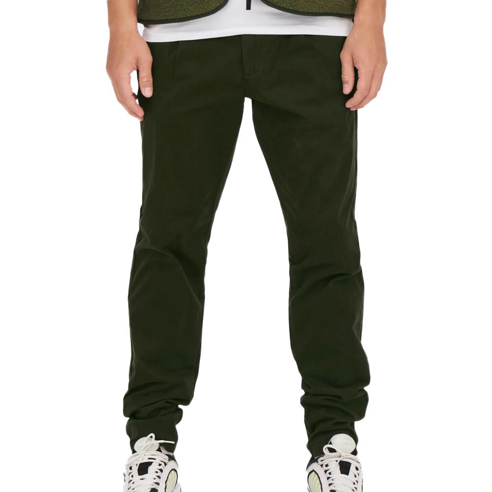 Only & Sons Chino Kaki Homme Only & Sons Onscam