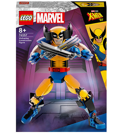 LEGO? Marvel - Byg Sølv-figur af Wolverine 76257 - 327 Dele