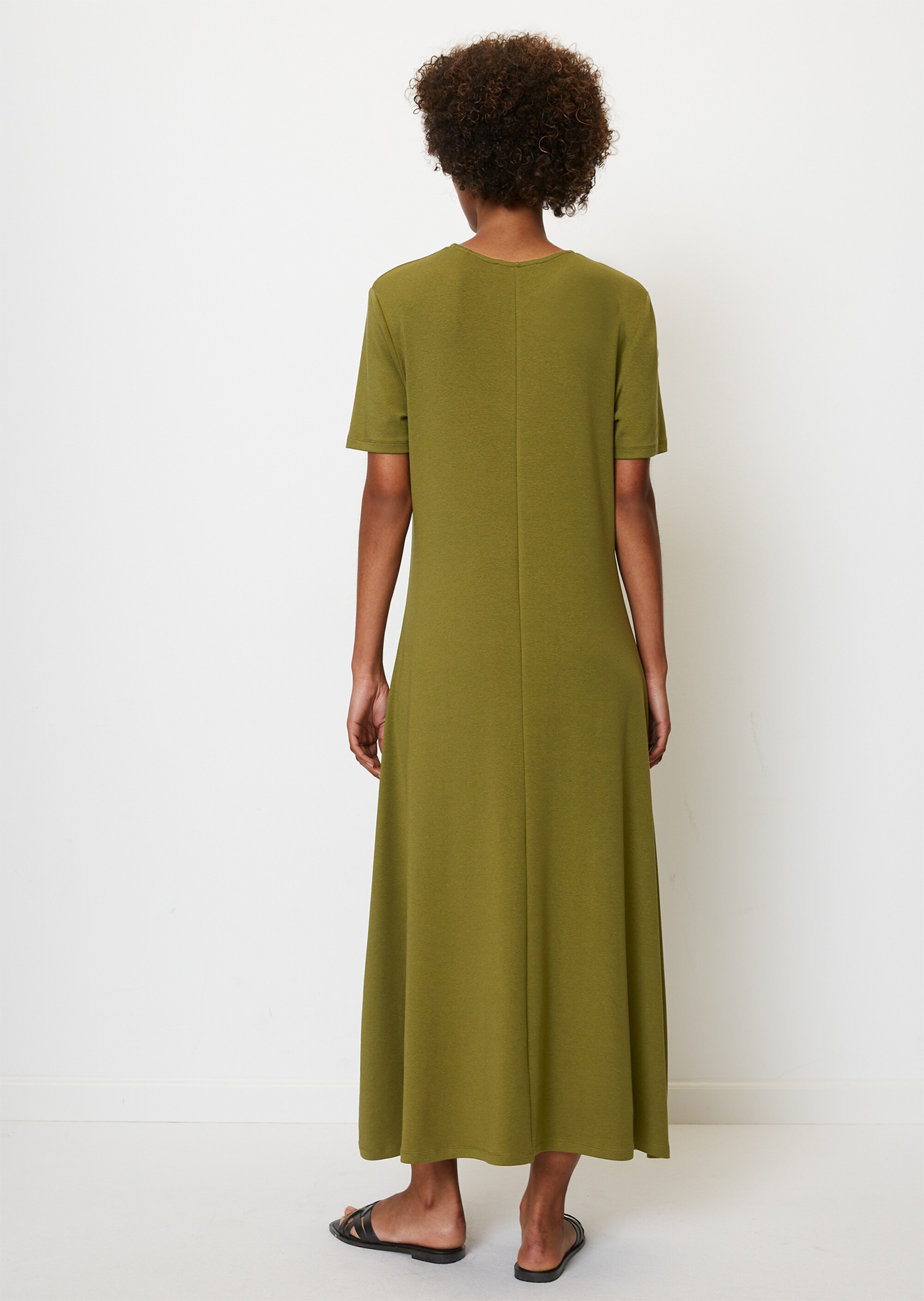 Langes Jersey-Kleidaus Tencel™ Lyocell