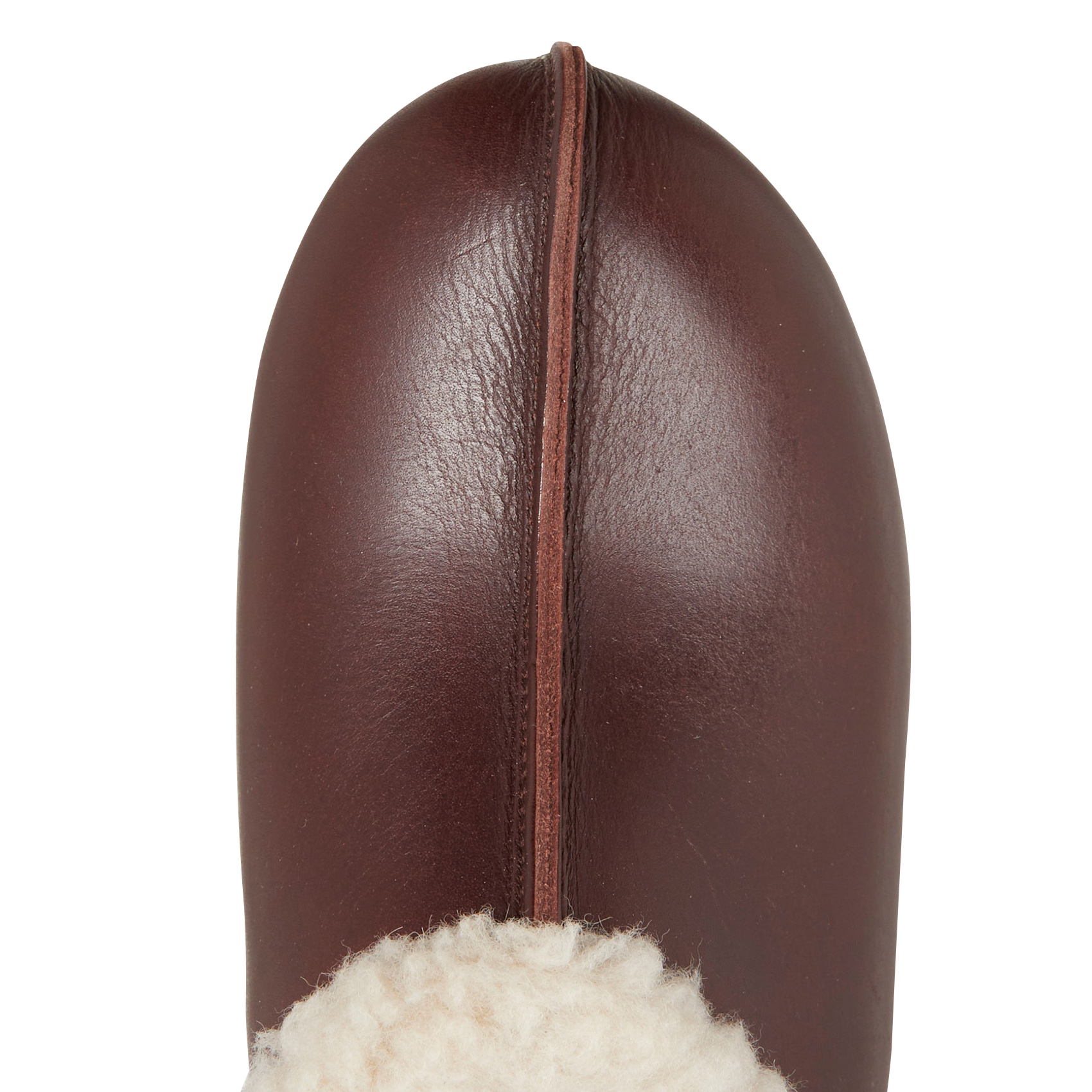 YGLOO - Sabot en cuir lisse | Marron
