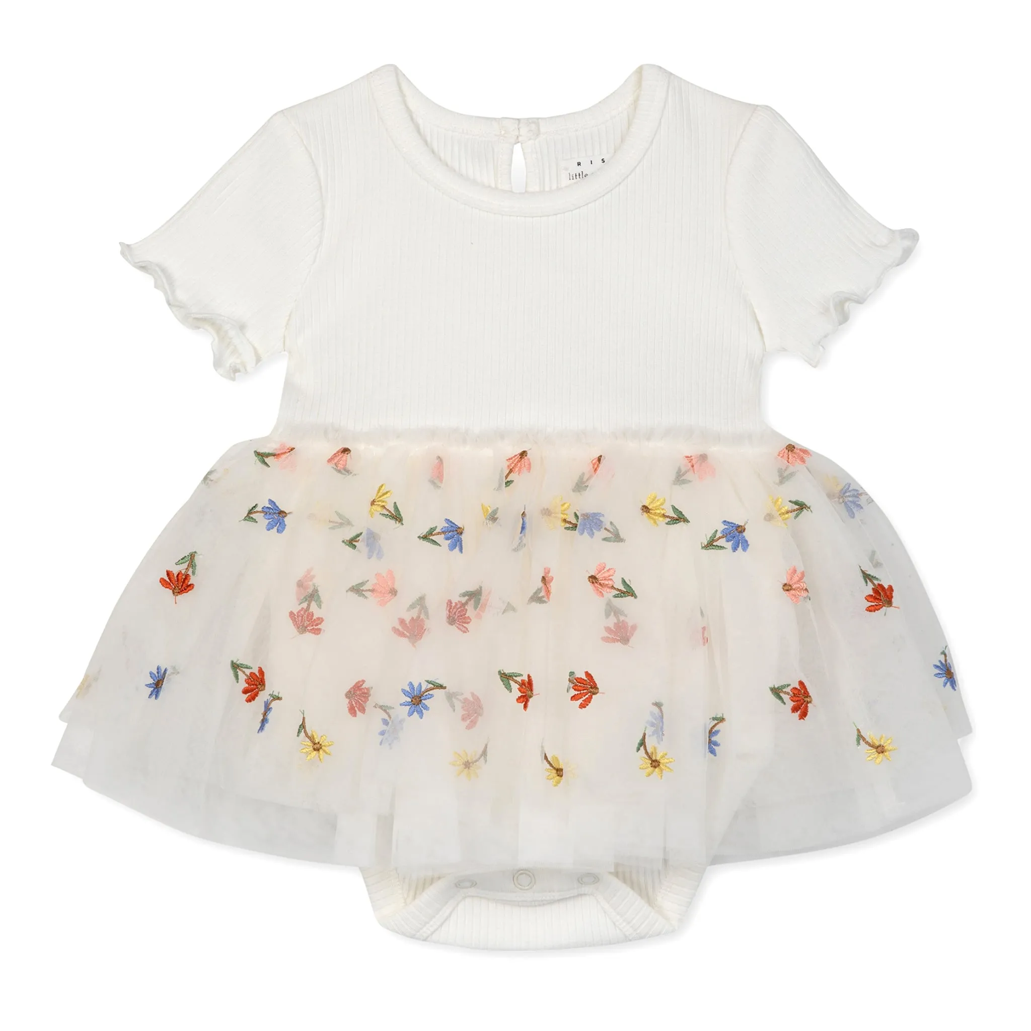 Rise Little Earthling Robe Tutu Fleurs 0-24mois