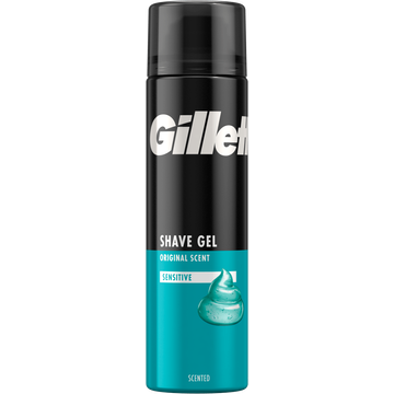 Gillette Classic Sensitive Scheergel, 200ml