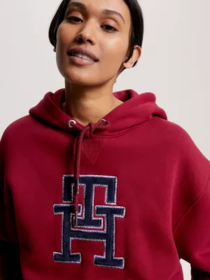 Moletom com capuz TH Monogram Modern Logo