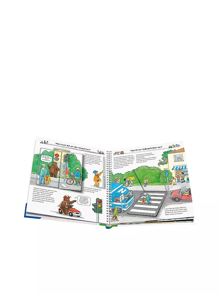 RAVENSBURGER Buch - Wieso Weshalb Warum - Pass auf im Straßenverkehr keine Farbe