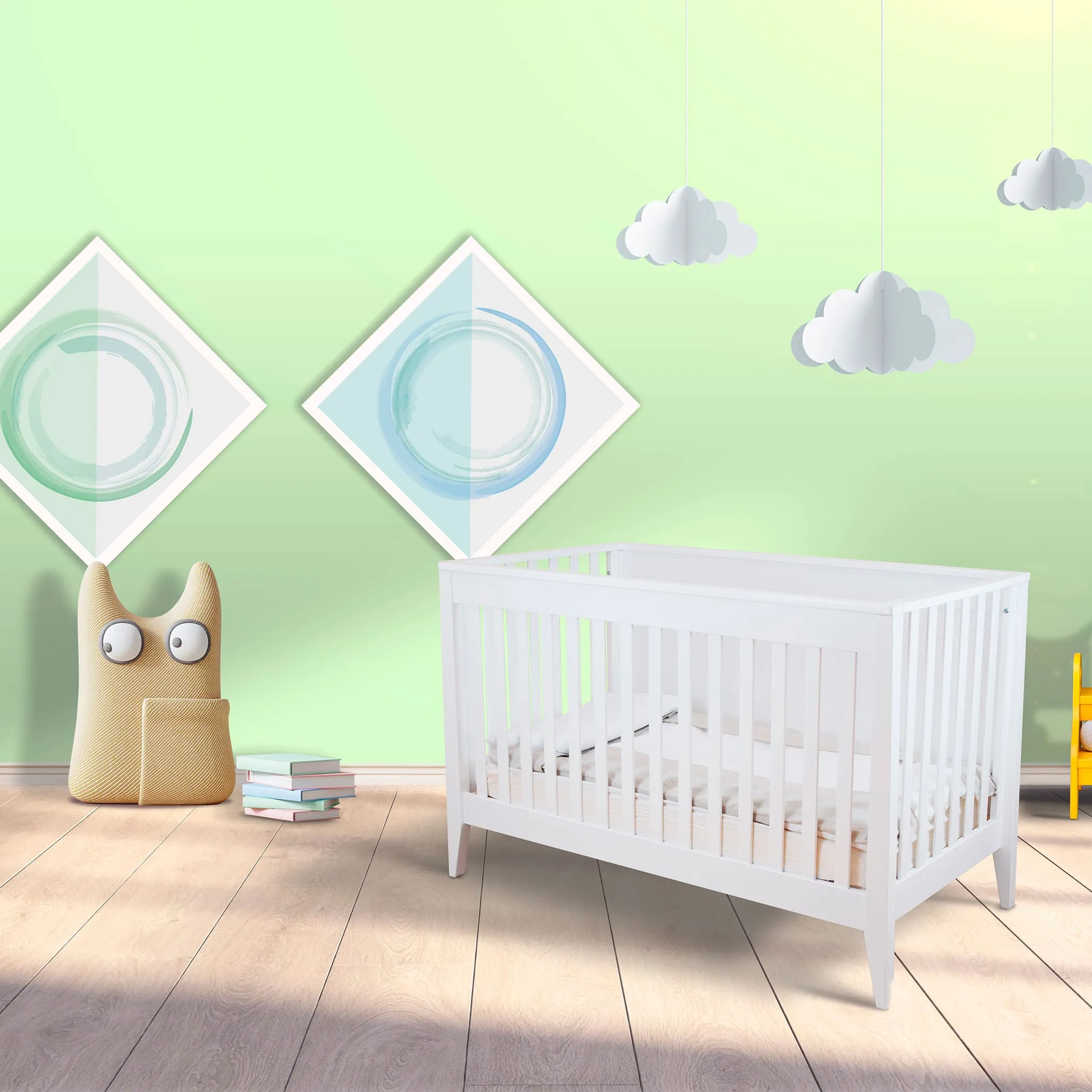 Pali Design Couchette Convertible Botticelli - Blanc