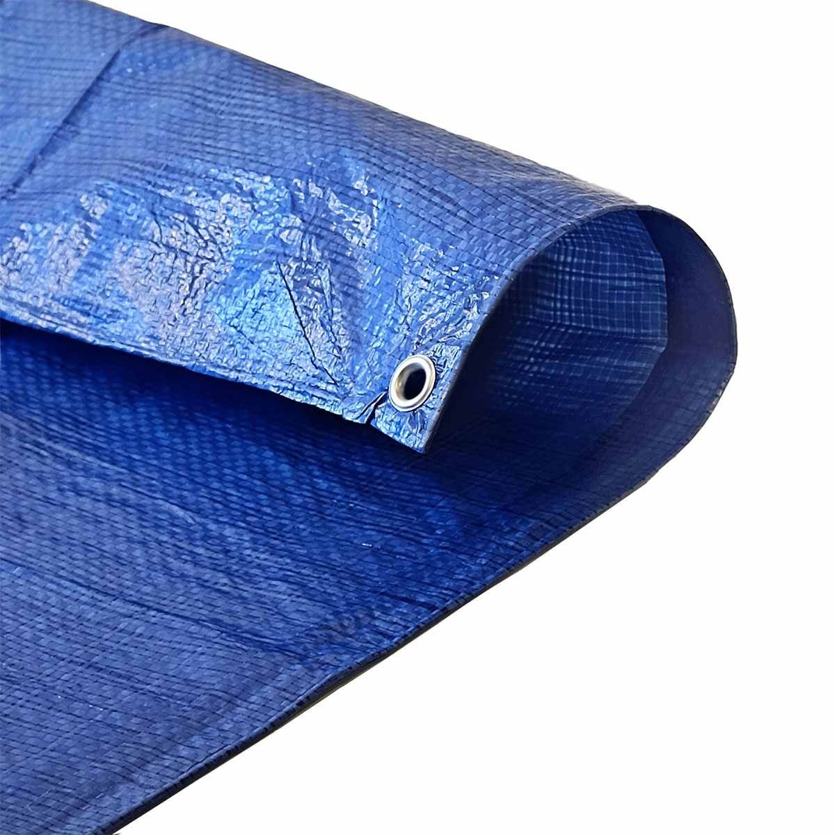 Bâche jardin 2x3 m bleue et verte - tecplast 150jd - bâche imperméable