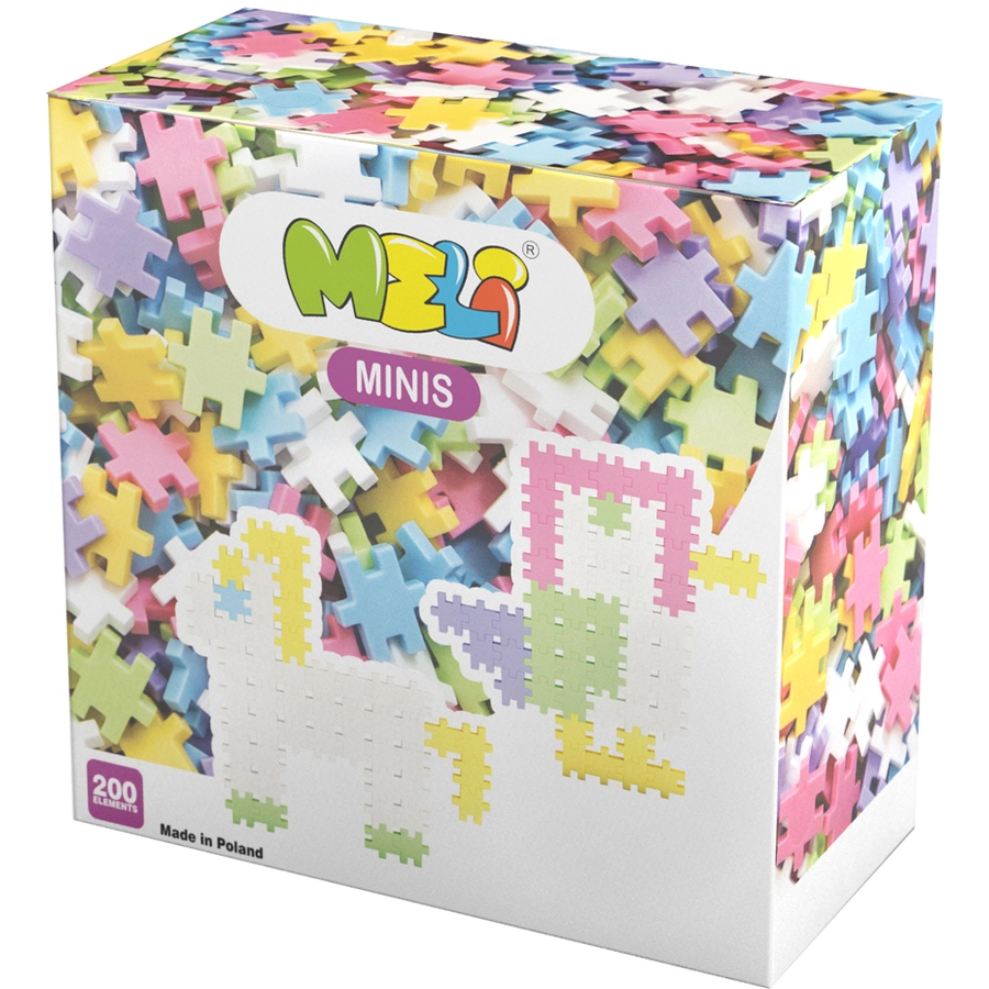 Meli Minis Pastel 200 Mehrfarbig