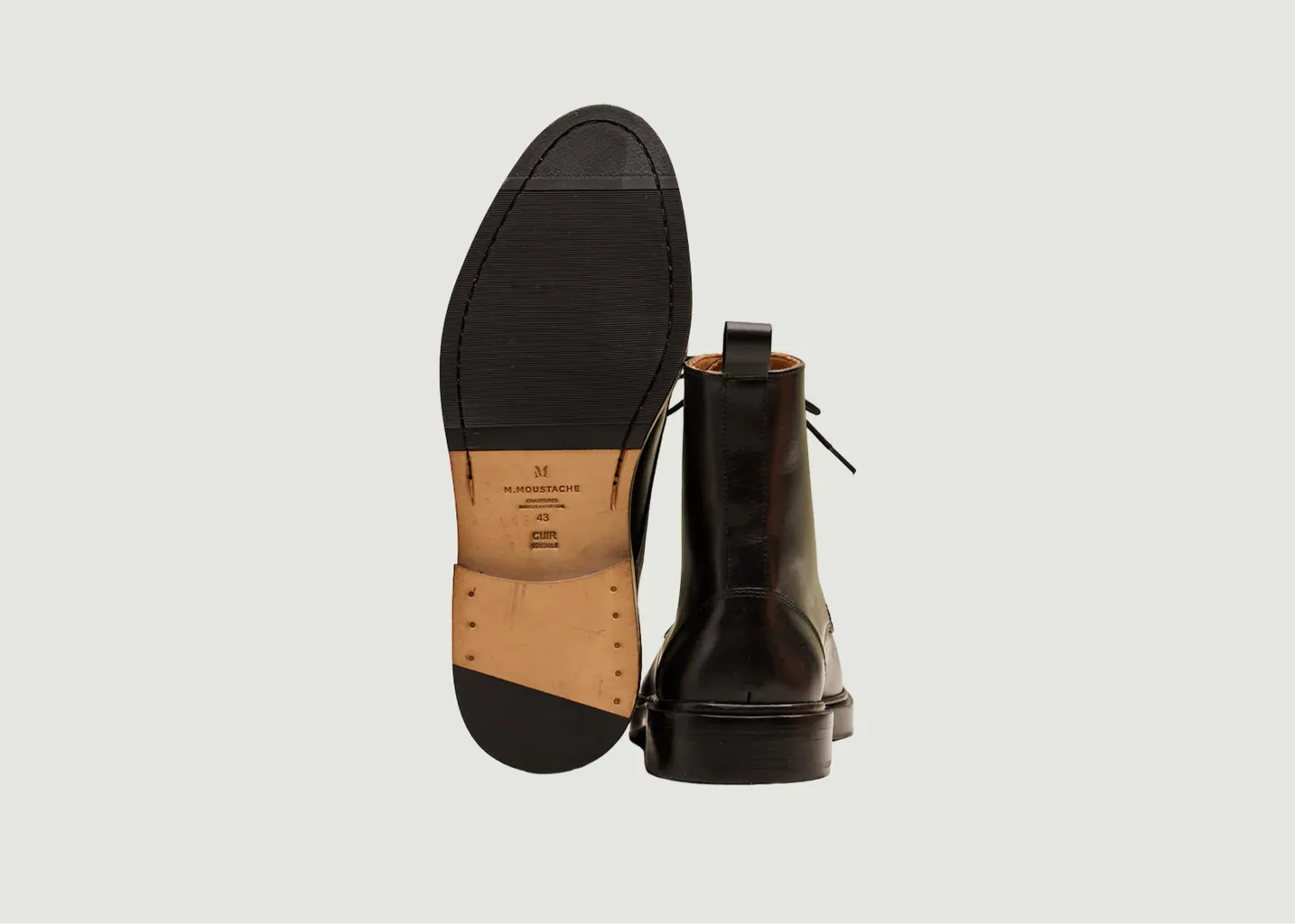 Bottines Guillaume cuir M.Moustache