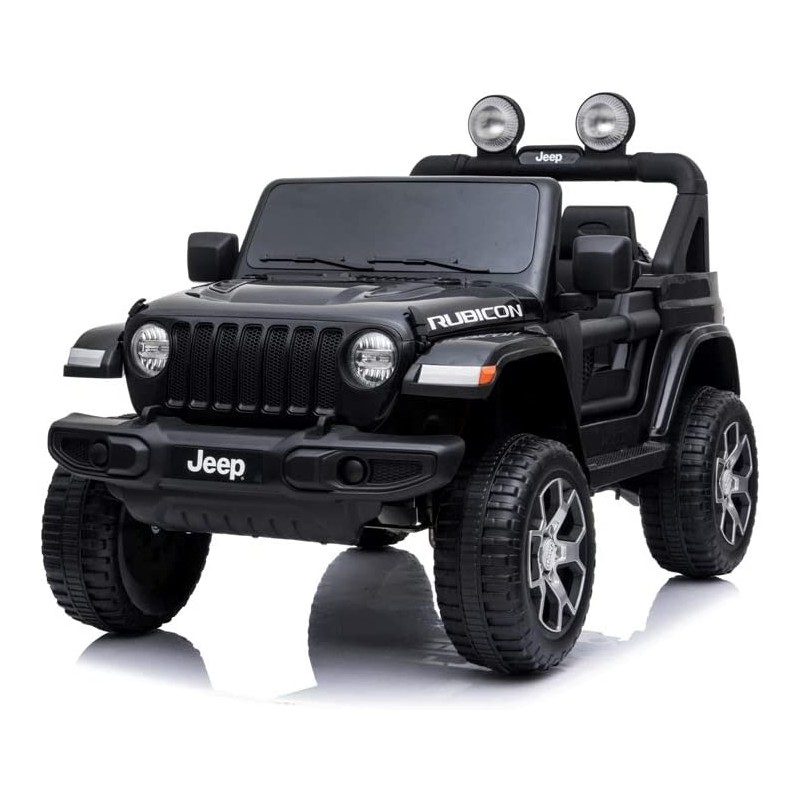 Jeep Wrangler Rubicon 12V, carro elétrico infantil com controle remoto.